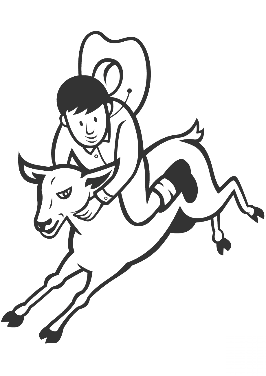 Junior Rodeo Sheep Riding