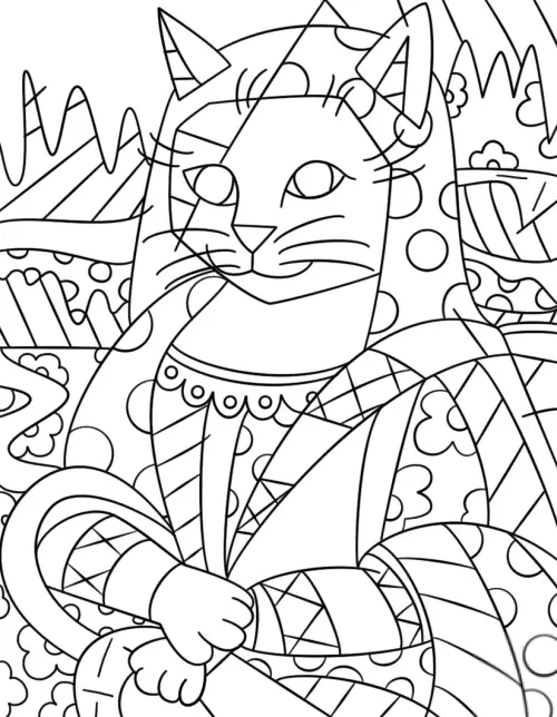 kolorowanka Romero Britto