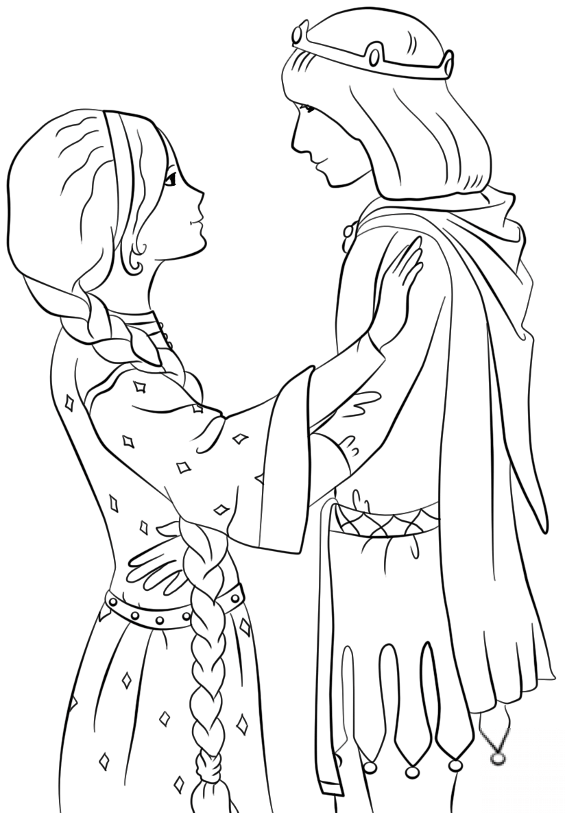 kolorowanka Roszpunka