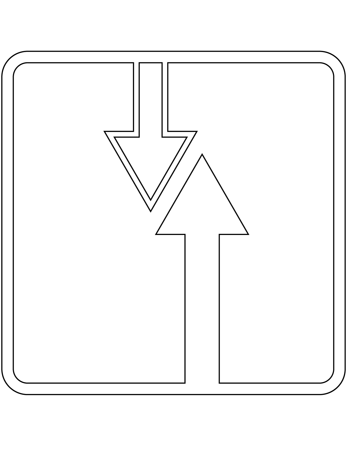 "Priority Over Oncoming Vehicles"...