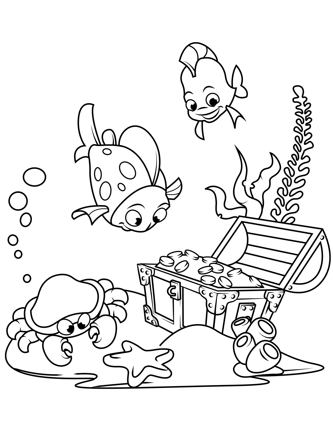 Treasure Chest on the Bottom of the...