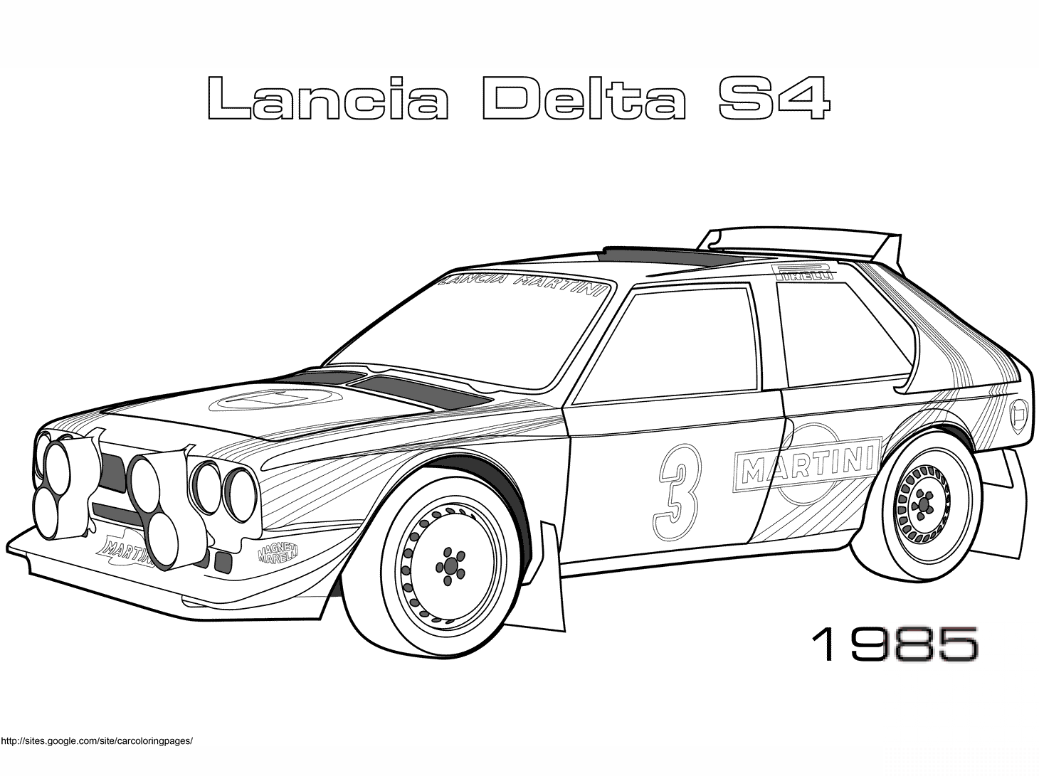 1985 Lancia Delta S4