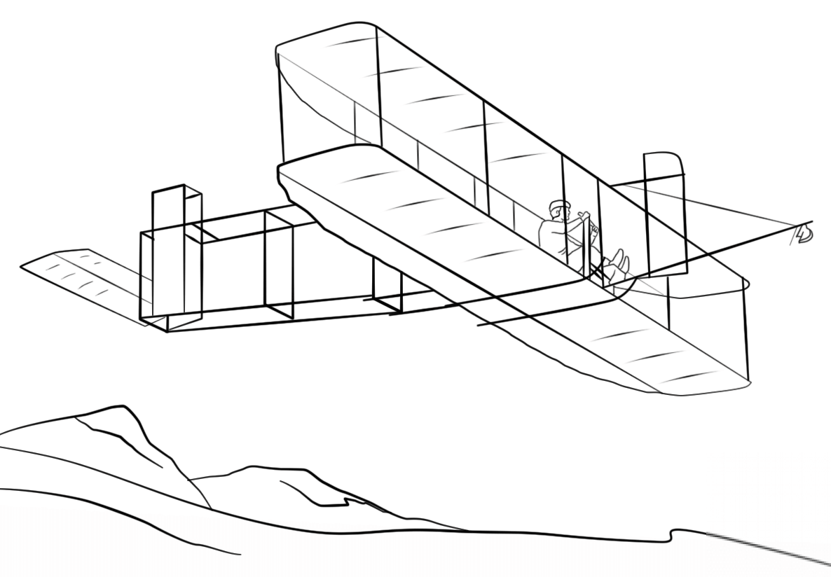 Wright Brothers Airplane