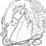 Art Nouveau Horse
