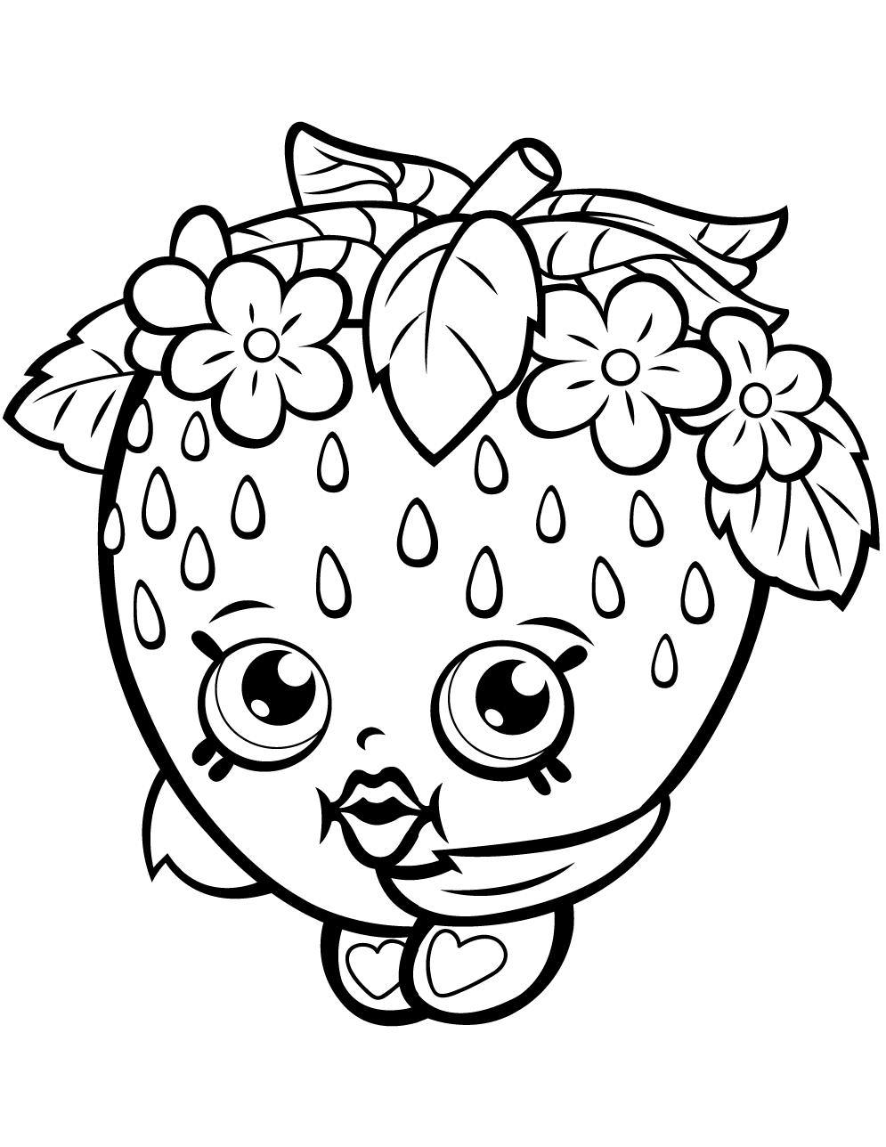 Strawberry Kiss Shopkin