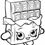 Chocolate Cheeky Shopkin