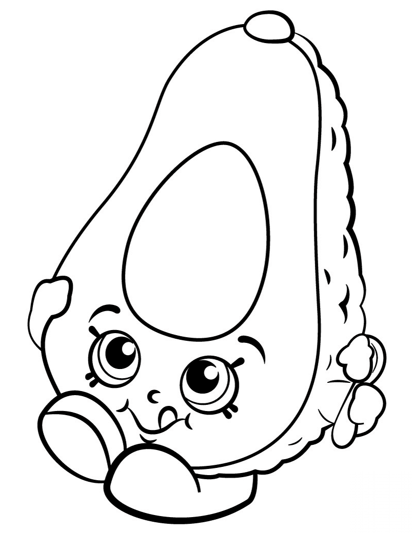 Dippy Avocado Shopkin