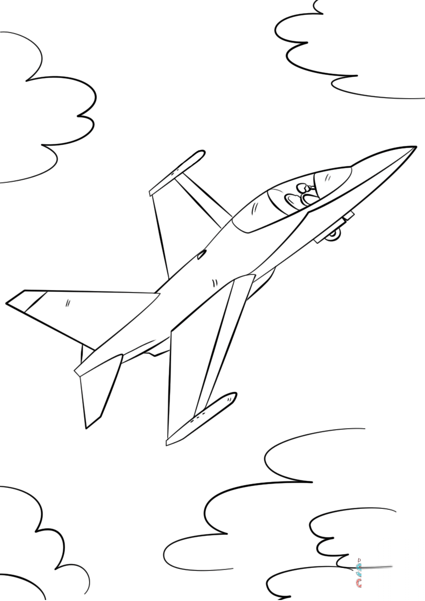 Military Fighter Jet