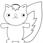Cartoon Skunk