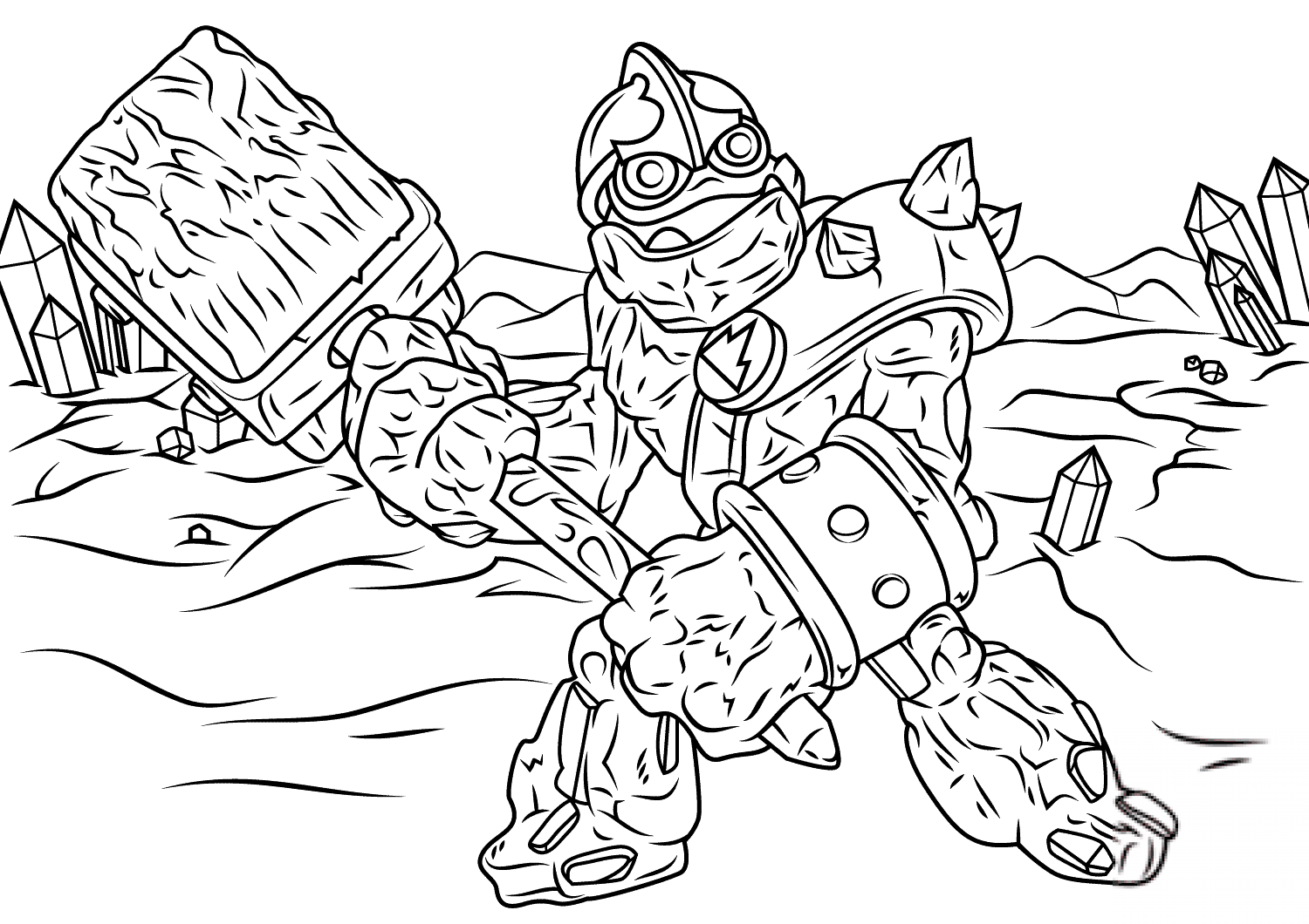 Skylanders Giants Crusher