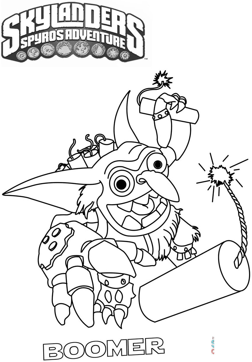 Skylanders Spyro's Adventure Boomer
