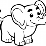 Cute Baby Elephant