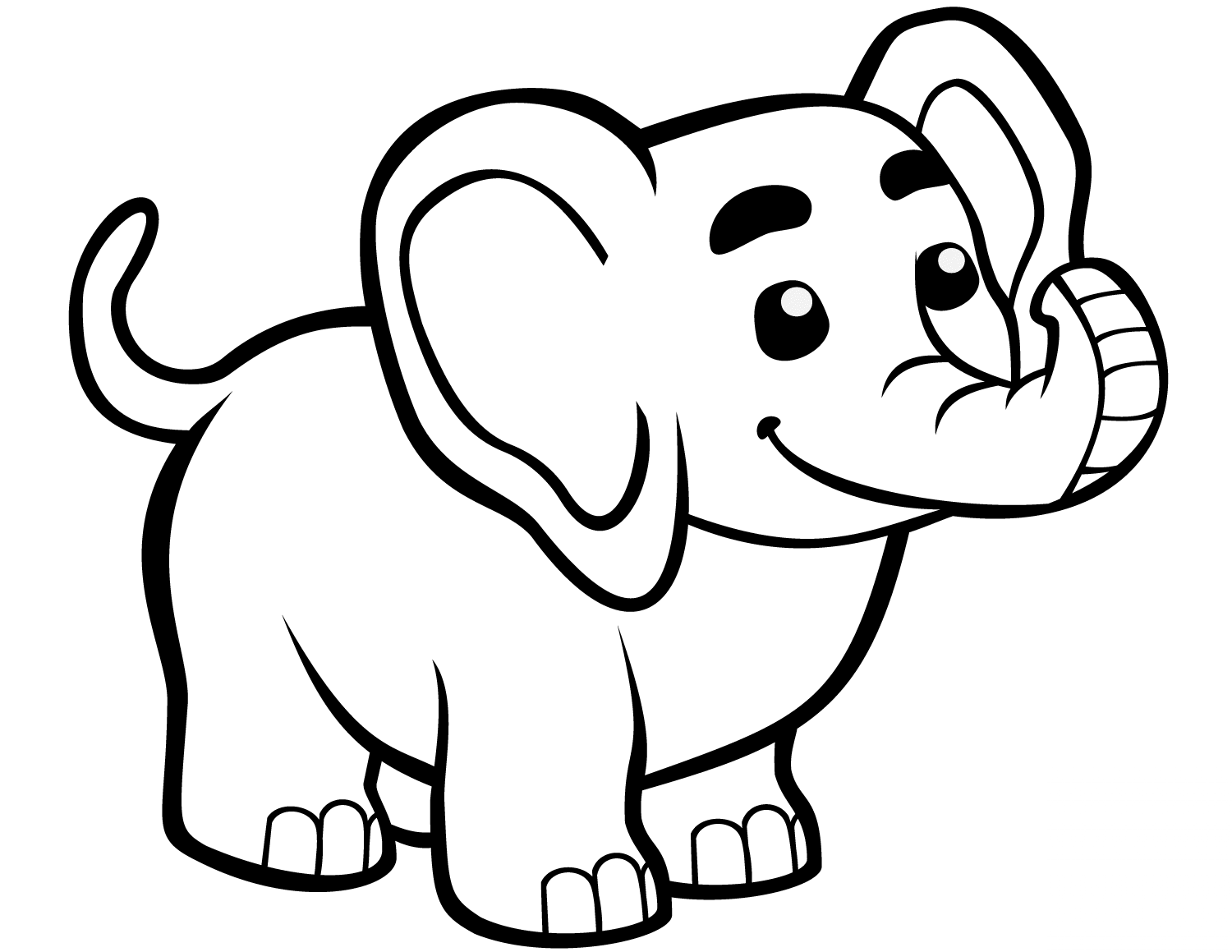 Cute Baby Elephant