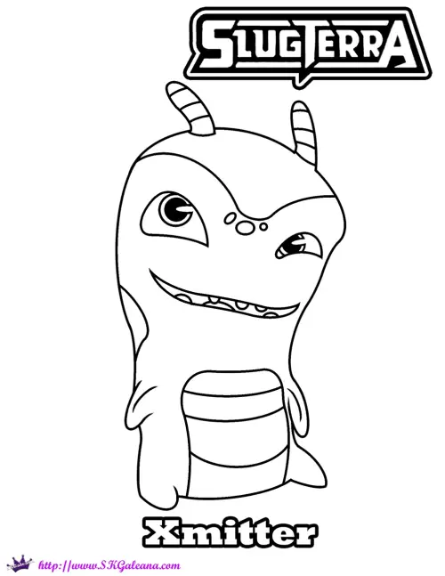 kolorowanka Slugterra