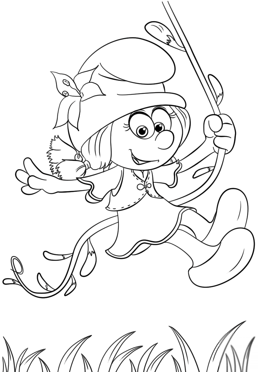 Smurflily from Smurfs: the Lost...