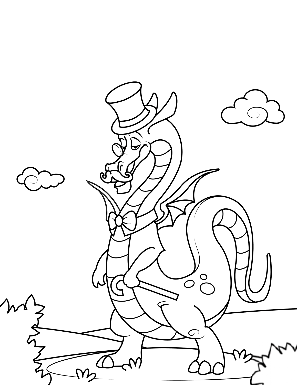 Gentleman Dragon