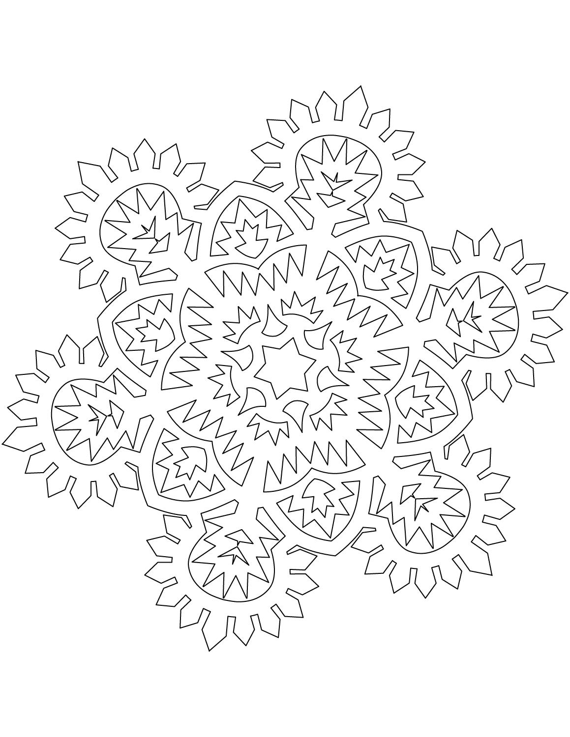 Flashing Snowflake