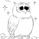 Cute Cartoon Owl