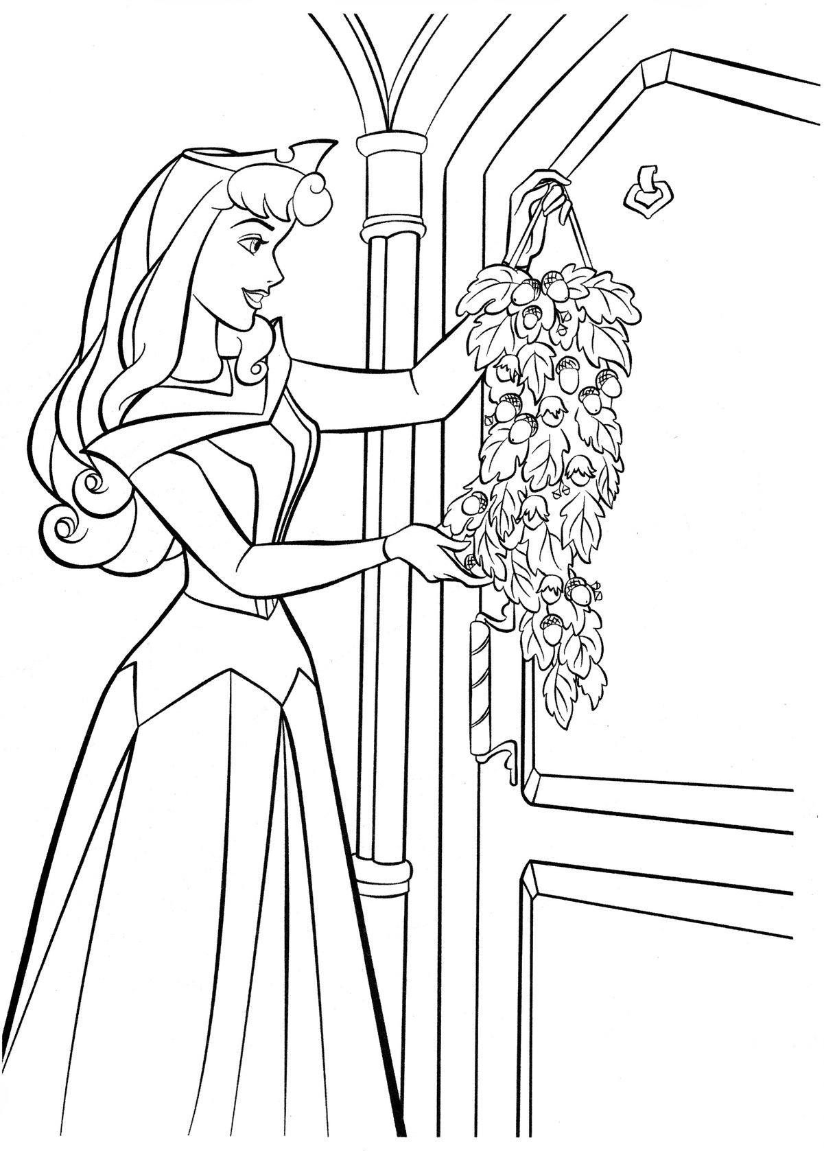 Aurora Makes a Festive Decoration...