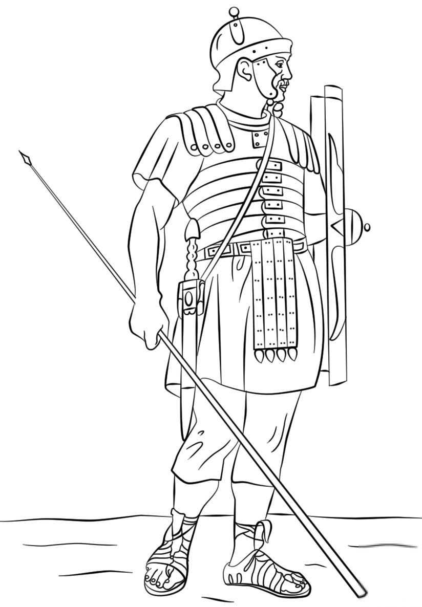 Roman Legionary Soldier