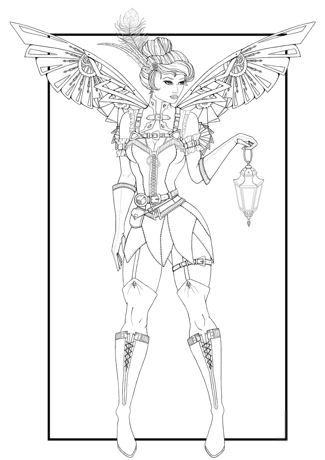 Tinkerbell ze Steampunk