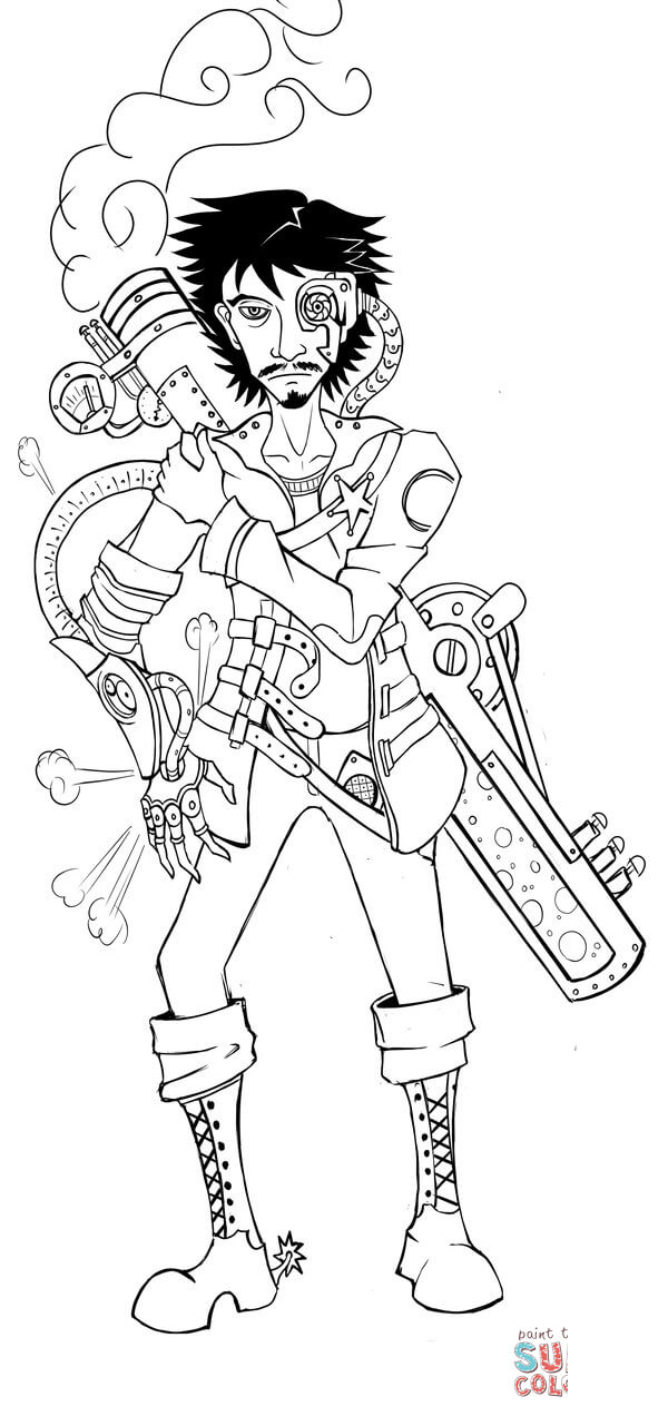 Szeryf ze Steampunk