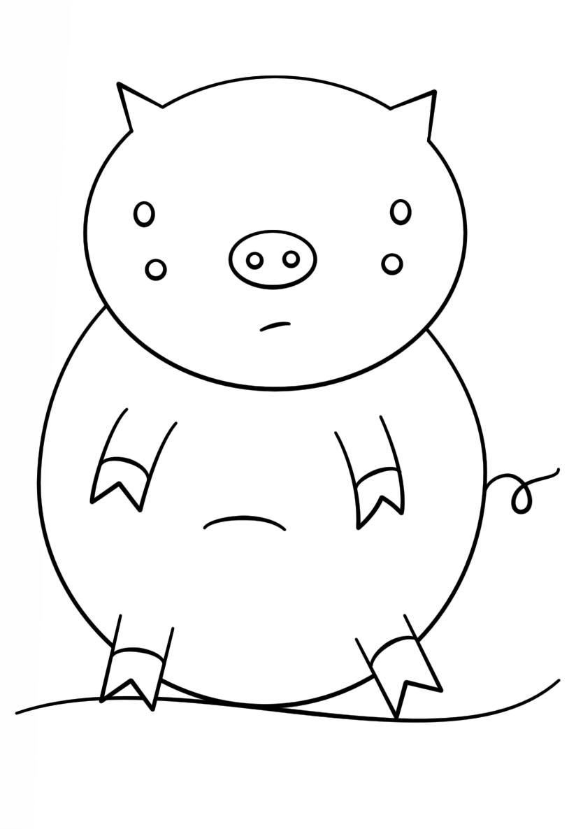 Świnka Kawaii