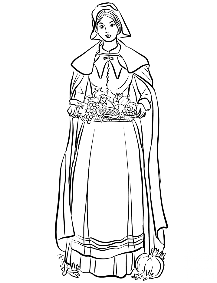 Pilgrim Woman
