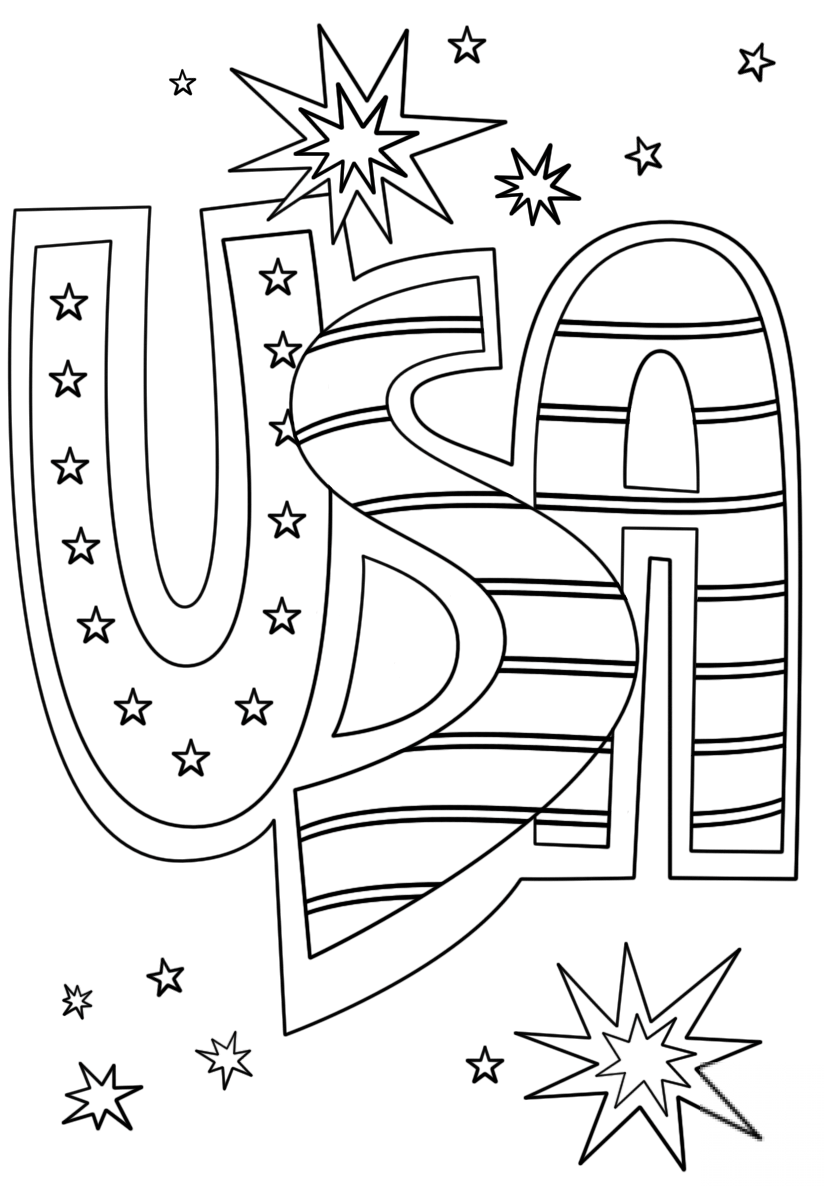 USA Doodle