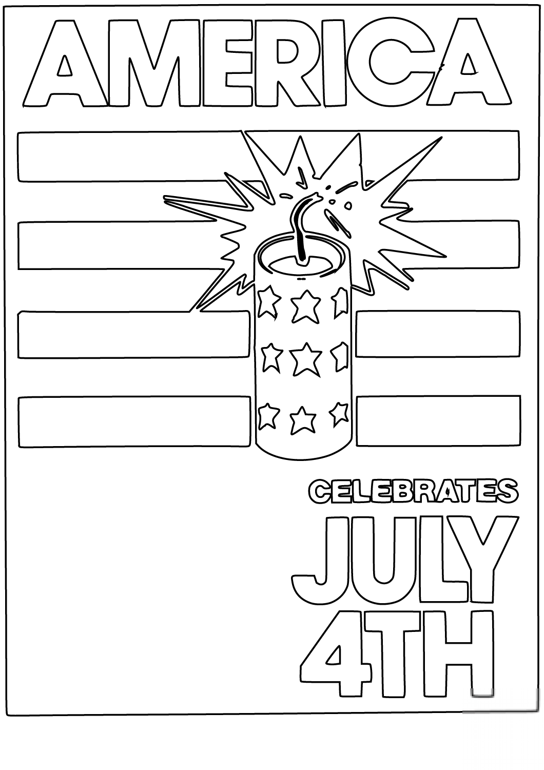 America Celebrates July 4th