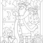 Santa with His List
