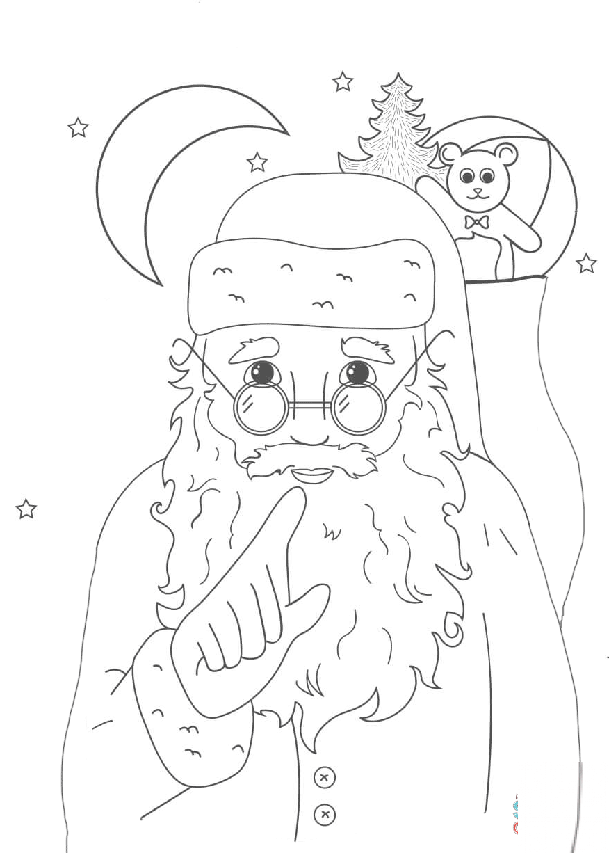 Whispering Santa