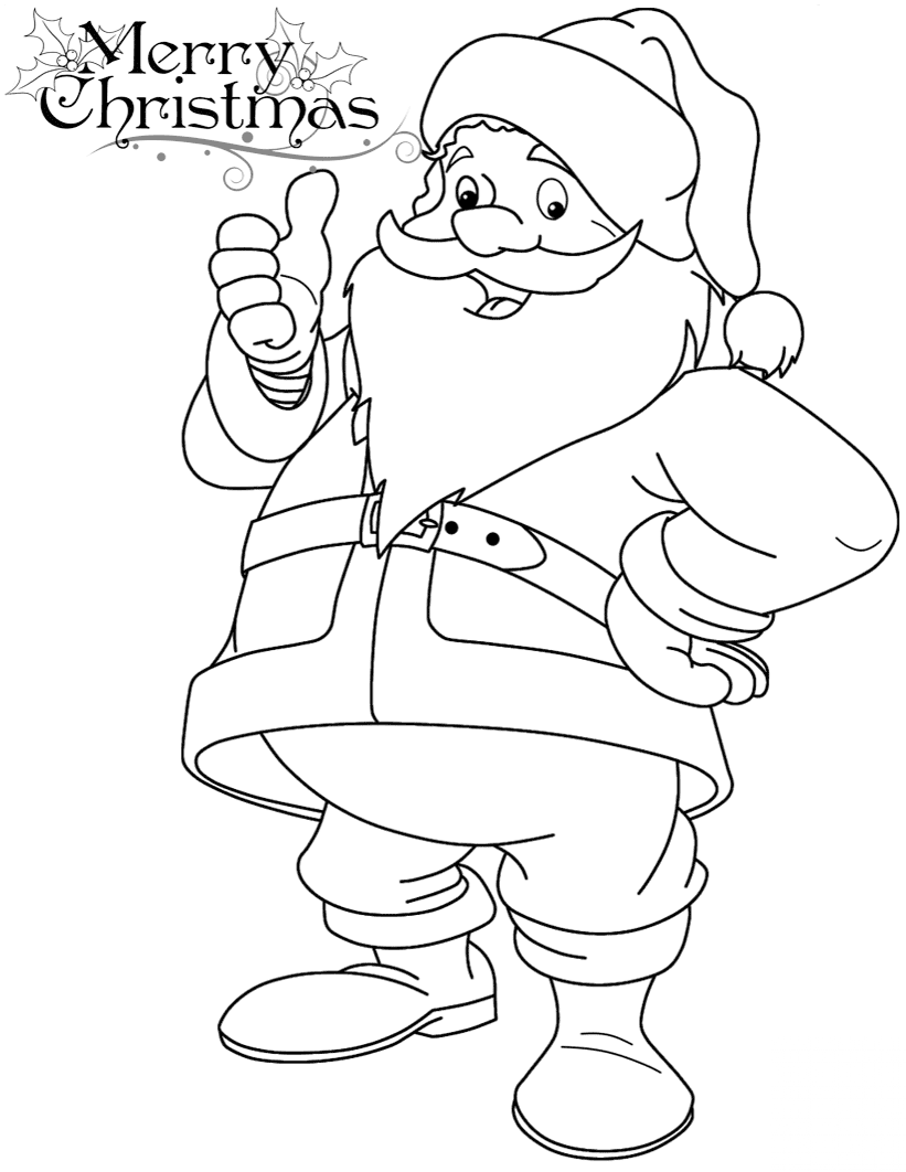 Funny Santa Claus
