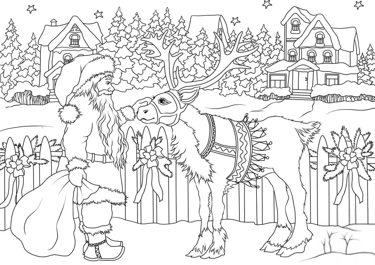 Vintage Santa Claus with His...