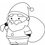 Santa with Sack