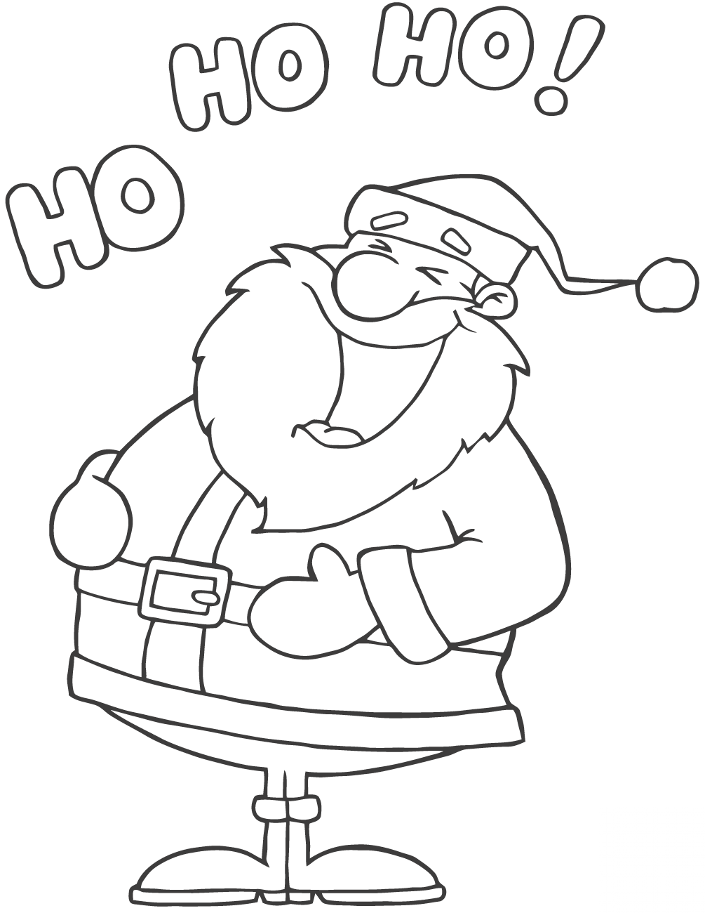 Santa Claus Ho Ho Ho