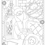 Santa Claus at Home