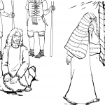 Jesus in Chains and Peter Passing By