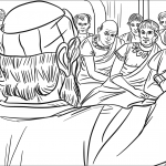 Peter Speaks to Cornelius