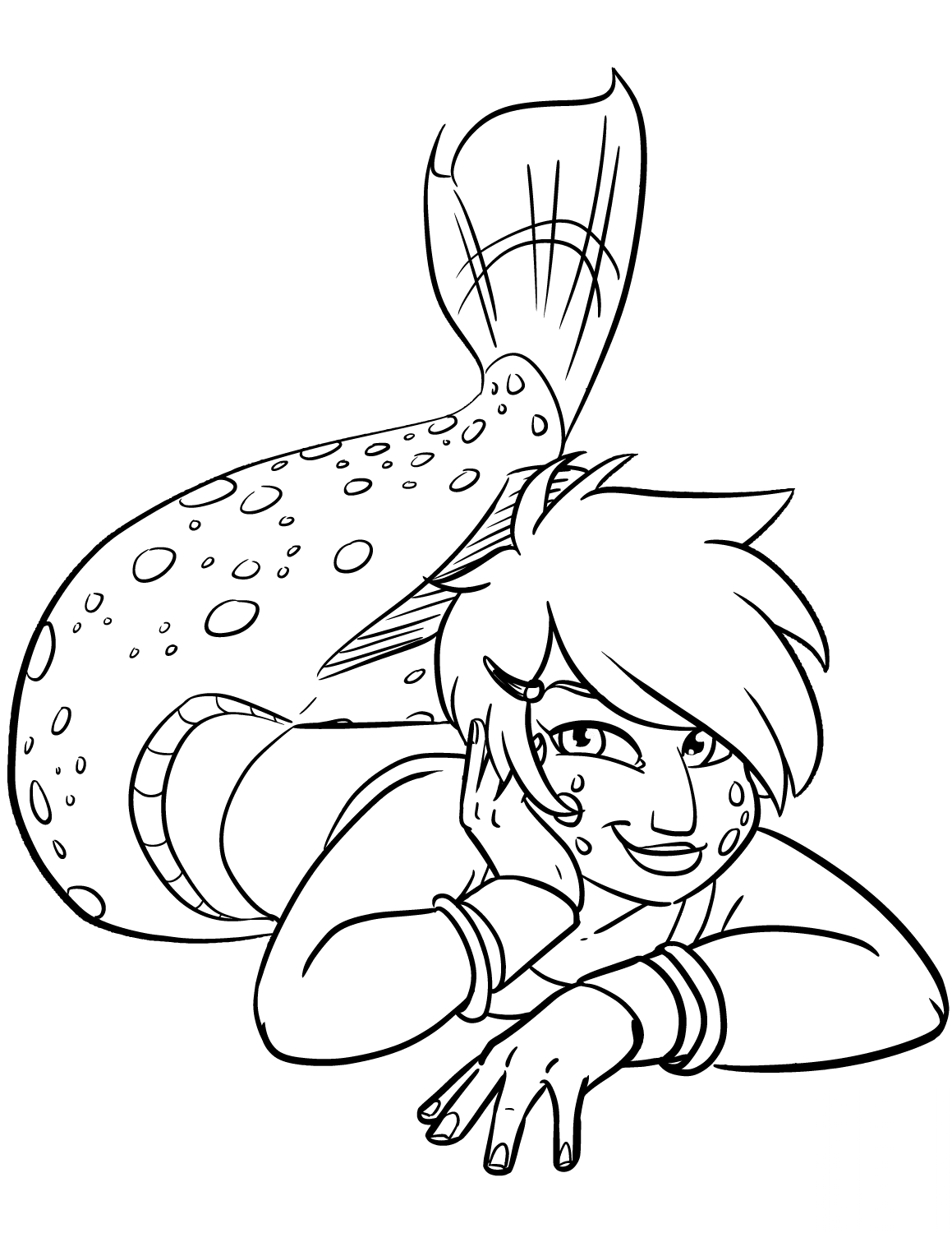 Cartoon Mermaid