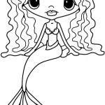Dziewczynka Mermaid