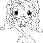 Małą słodka Mermaid