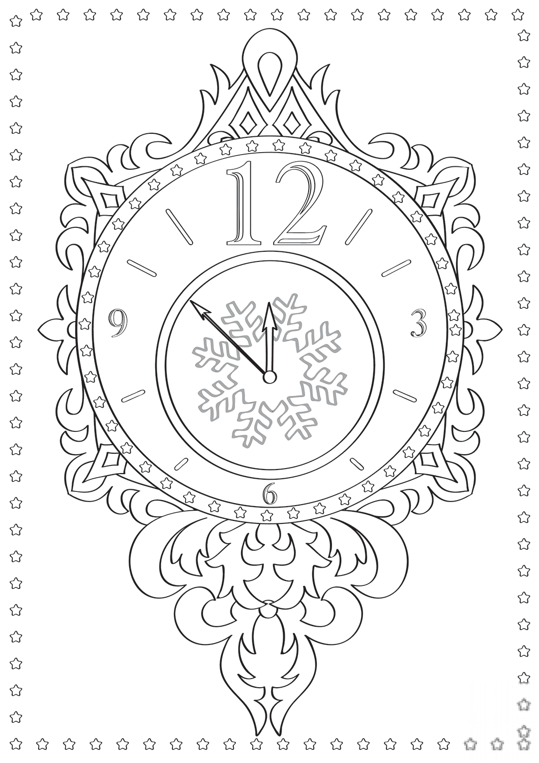 New Years Eve Clock