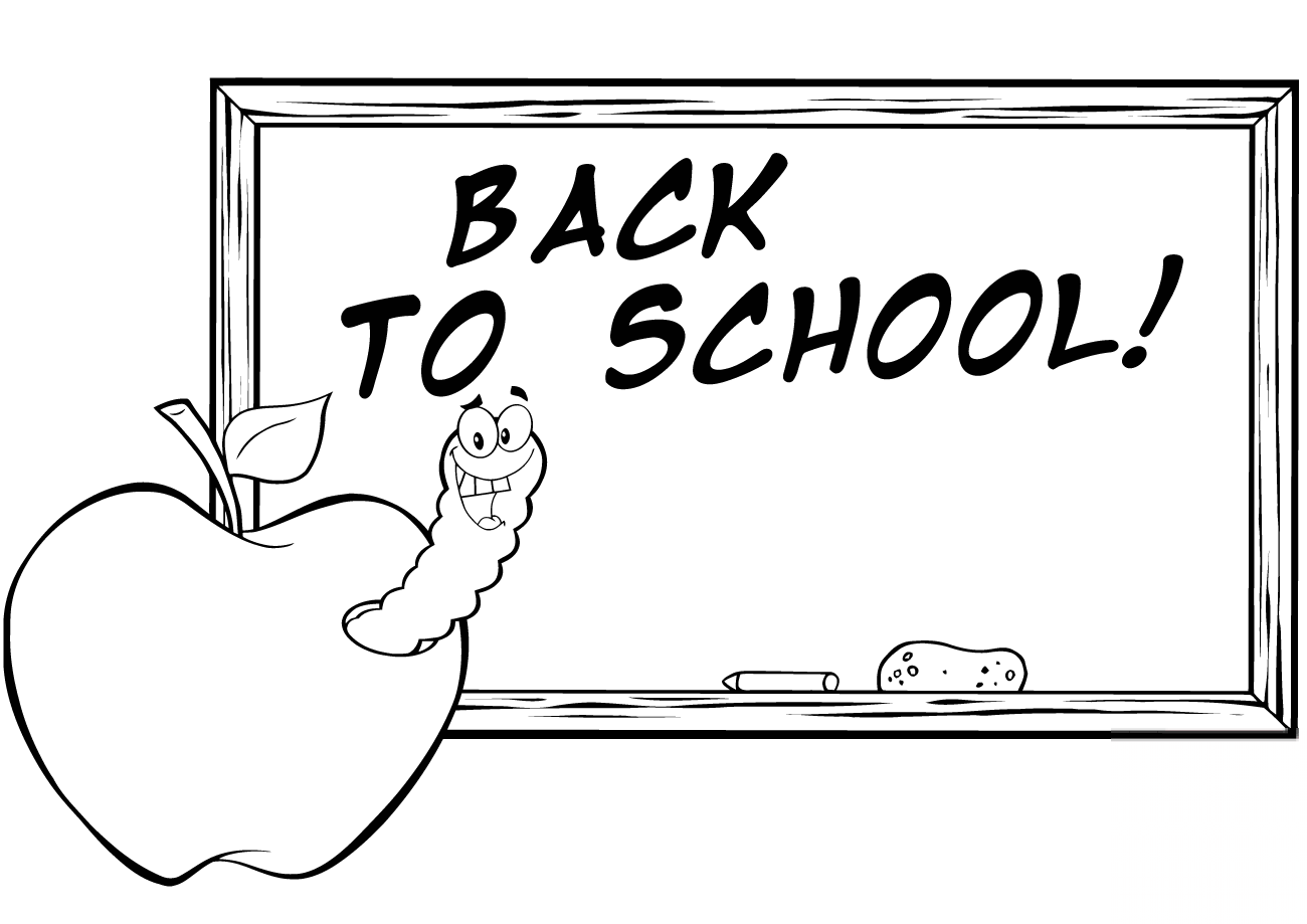 Happy Worm in Apple in Front of...