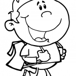 Walking School Boy