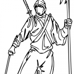 Stojący ninja
