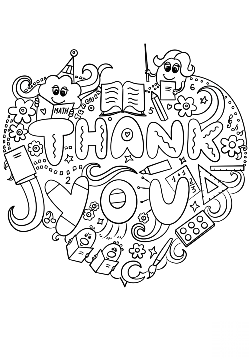 Thank You Teacher Doodle