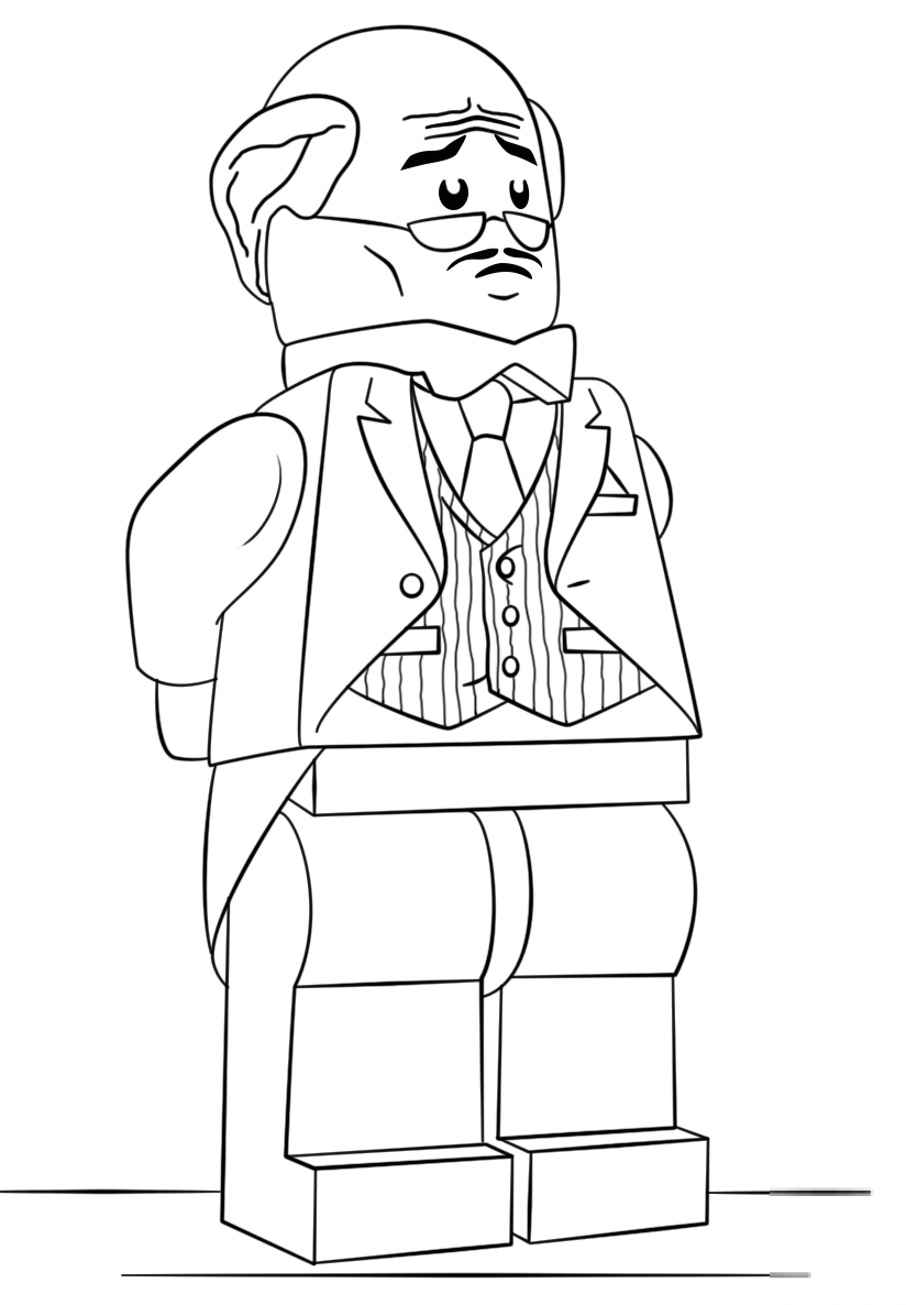 Lego Alfred Pennyworth