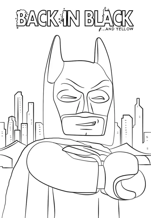 kolorowanka The LEGO Batman Movie