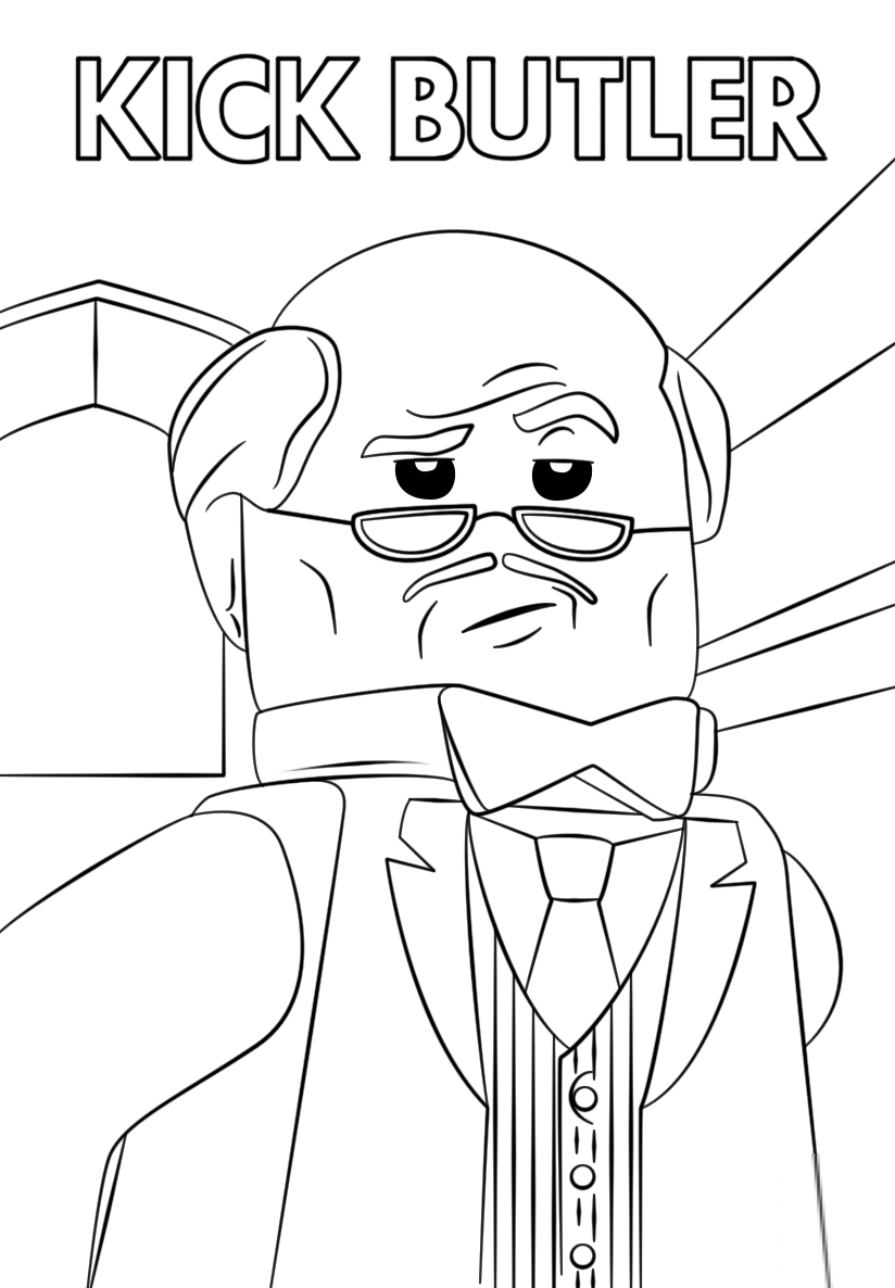 Lego Kick Butler